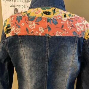 Boho Embellished Denim Jacket